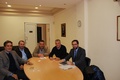 Φωτογραφία από τη συνάντηση που πραγματοποιήθηκε με τον εμπορικό ακόλουθο της Ισπανικής πρεσβείας